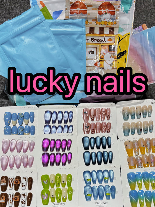 lucky nails  open in live Global Shipping